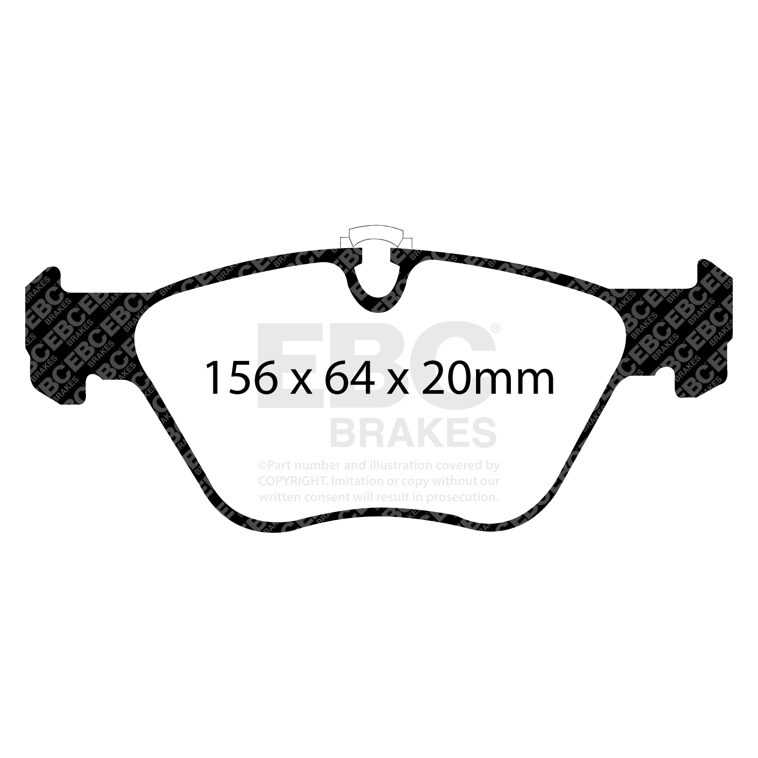 plăcuțe de frână ebc, ultimax oe , punte faţă, dp1089 plăcuțe de frână ebc, ultimax oe , punte faţă, dp1089