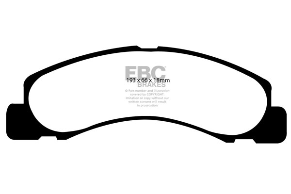 plăcuțe de frână ebc, ultimax oe , punte faţă, dp1308 plăcuțe de frână ebc, ultimax oe , punte faţă, dp1308