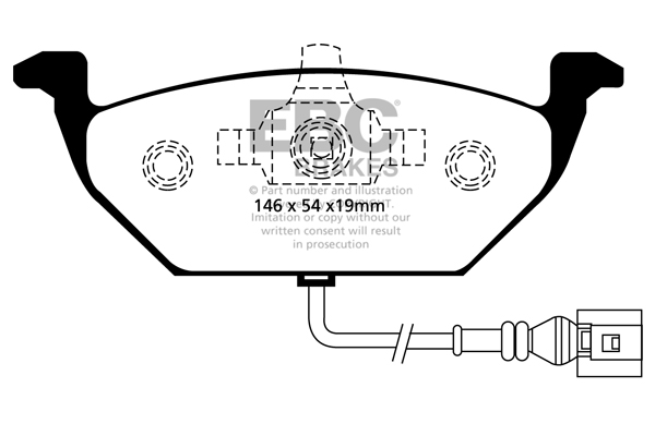 plăcuțe de frână ebc, ultimax oe , punte faţă, dp1329 plăcuțe de frână ebc, ultimax oe , punte faţă, dp1329