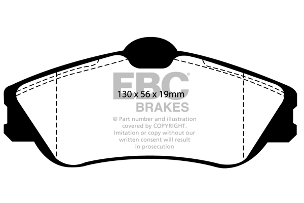 plăcuțe de frână ebc, ultimax oe , punte faţă, dp1346 plăcuțe de frână ebc, ultimax oe , punte faţă, dp1346