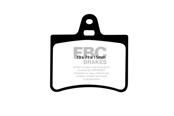 plăcuțe de frână ebc, ultimax oe , punte spate, dp1373 plăcuțe de frână ebc, ultimax oe , punte spate, dp1373