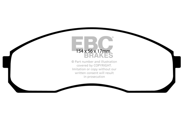 plăcuțe de frână ebc, ultimax oe , punte faţă, dp1423 plăcuțe de frână ebc, ultimax oe , punte faţă, dp1423