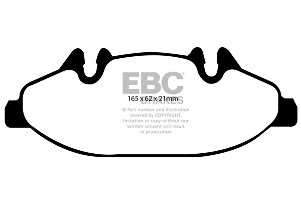plăcuțe de frână ebc, ultimax oe , punte faţă, dp1553 plăcuțe de frână ebc, ultimax oe , punte faţă, dp1553