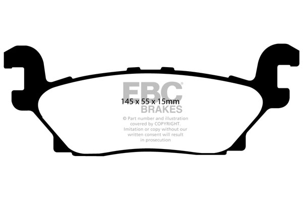 plăcuțe de frână ebc, ultimax oe , punte spate, dp1760 plăcuțe de frână ebc, ultimax oe , punte spate, dp1760