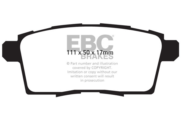 plăcuțe de frână ebc, ultimax oe , punte spate, dp1795 plăcuțe de frână ebc, ultimax oe , punte spate, dp1795