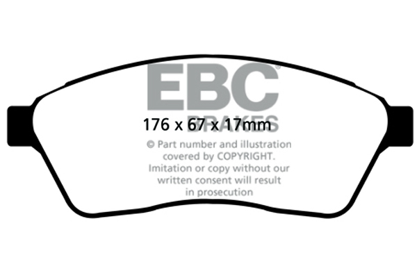 plăcuțe de frână ebc, ultimax oe , punte faţă, dp1859 plăcuțe de frână ebc, ultimax oe , punte faţă, dp1859