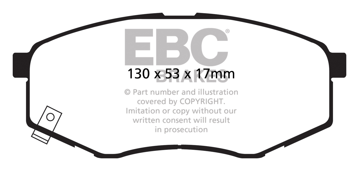 plăcuțe de frână ebc, ultimax oe , punte faţă, dp1866 plăcuțe de frână ebc, ultimax oe , punte faţă, dp1866