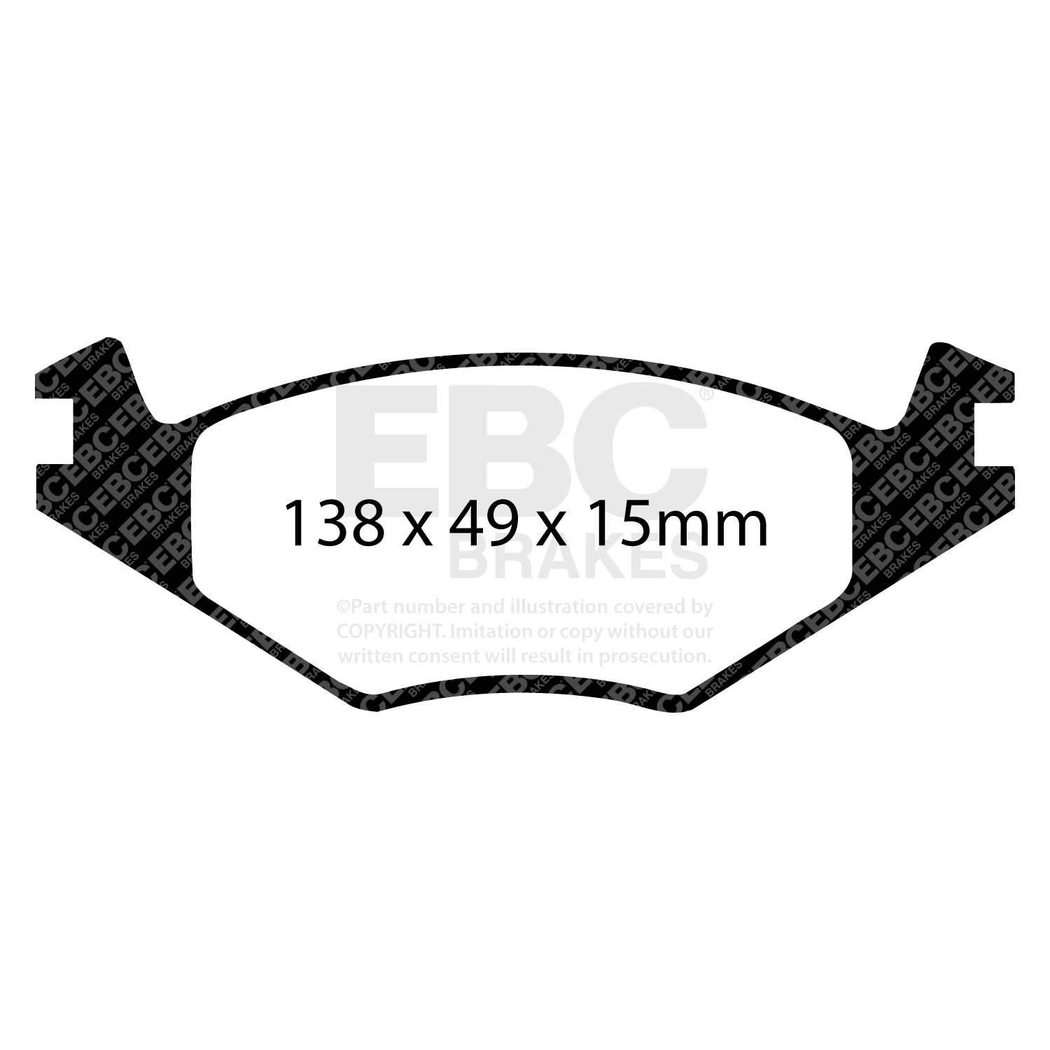 plăcuțe de frână ebc, ultimax oe , punte faţă, dp517 plăcuțe de frână ebc, ultimax oe , punte faţă, dp517