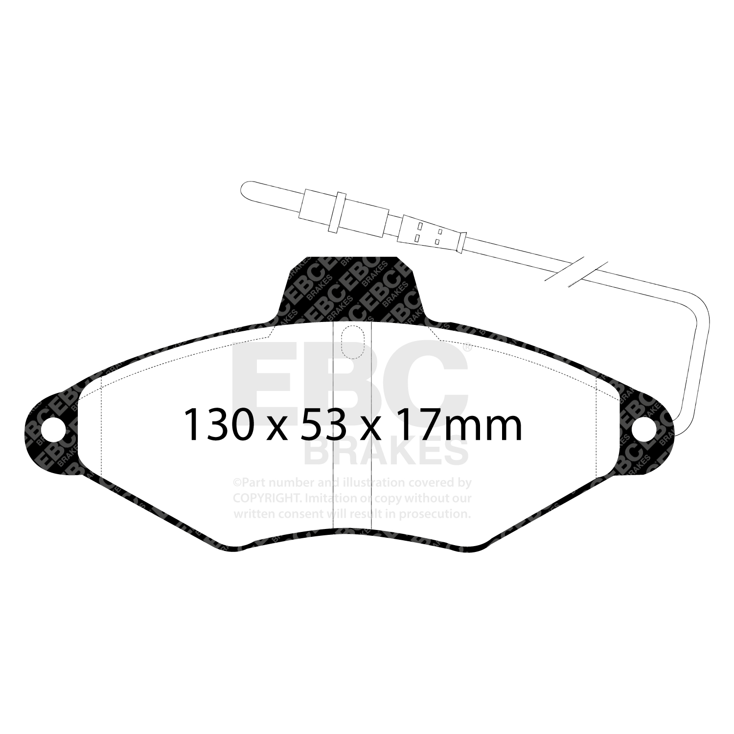 plăcuțe de frână ebc, ultimax oe , punte faţă, dp942 plăcuțe de frână ebc, ultimax oe , punte faţă, dp942