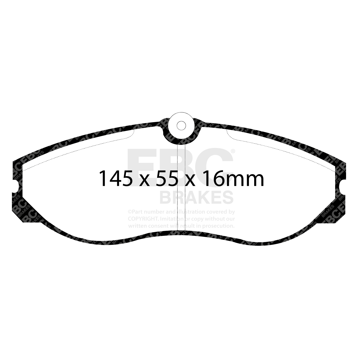 plăcuțe de frână ebc, ultimax oe , punte faţă, dp947 plăcuțe de frână ebc, ultimax oe , punte faţă, dp947