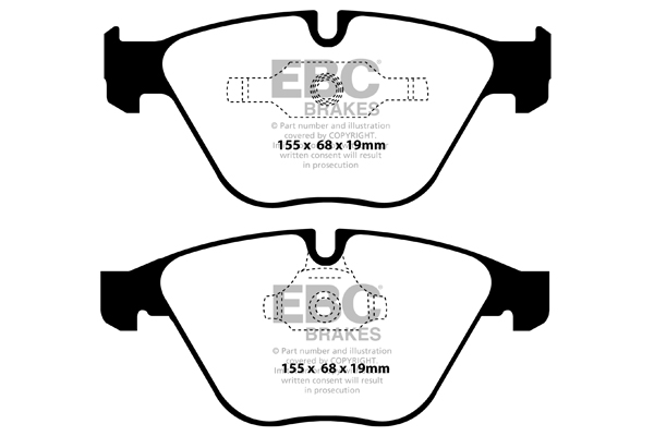 plăcuțe de frână ebc, ultimax oe , punte faţă, dpx2006 plăcuțe de frână ebc, ultimax oe , punte faţă, dpx2006