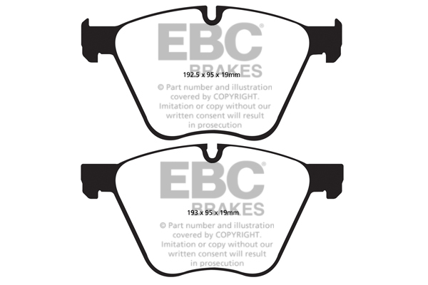 plăcuțe de frână ebc, ultimax oe , punte faţă, dpx2007 plăcuțe de frână ebc, ultimax oe , punte faţă, dpx2007
