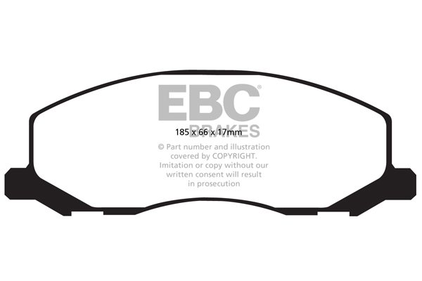 plăcuțe de frână ebc, ultimax oe , punte faţă, dpx2015 plăcuțe de frână ebc, ultimax oe , punte faţă, dpx2015