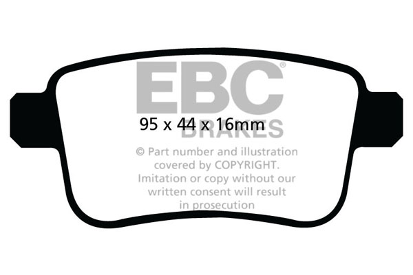 plăcuțe de frână ebc, ultimax oe , punte spate, dpx2034 plăcuțe de frână ebc, ultimax oe , punte spate, dpx2034