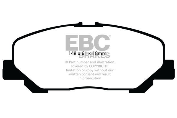 plăcuțe de frână ebc, ultimax oe , punte faţă, dpx2048 plăcuțe de frână ebc, ultimax oe , punte faţă, dpx2048