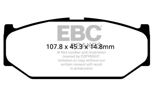 plăcuțe de frână ebc, ultimax oe , punte faţă, dpx2104 plăcuțe de frână ebc, ultimax oe , punte faţă, dpx2104