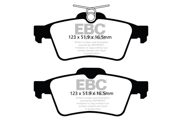 plăcuțe de frână ebc, ultimax oe , punte spate, dpx2121 plăcuțe de frână ebc, ultimax oe , punte spate, dpx2121