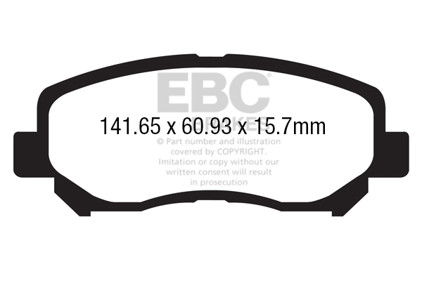 plăcuțe de frână ebc, ultimax oe , punte faţă, dpx2134 plăcuțe de frână ebc, ultimax oe , punte faţă, dpx2134
