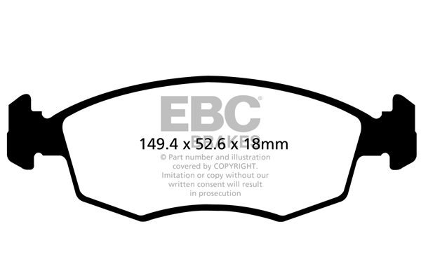 plăcuțe de frână ebc, ultimax oe , punte faţă, dpx2142 plăcuțe de frână ebc, ultimax oe , punte faţă, dpx2142