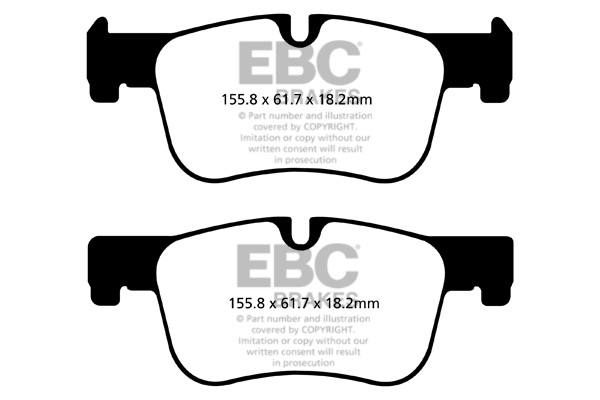 plăcuțe de frână ebc, ultimax oe , punte faţă, dpx2143 plăcuțe de frână ebc, ultimax oe , punte faţă, dpx2143