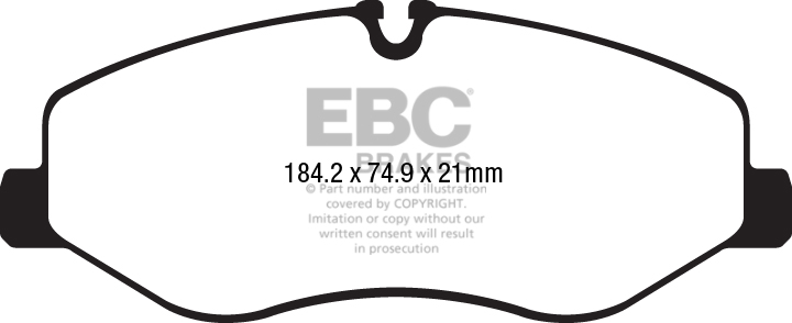 plăcuțe de frână ebc, ultimax oe , punte faţă, dpx2223 plăcuțe de frână ebc, ultimax oe , punte faţă, dpx2223