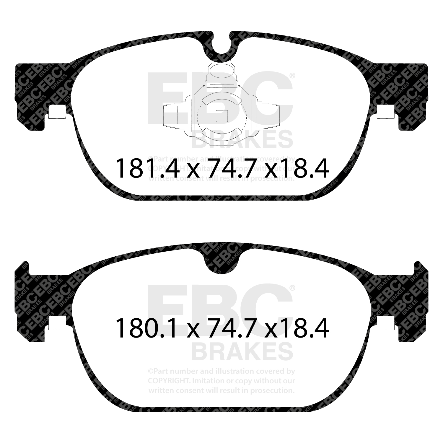 plăcuțe de frână ebc, ultimax oe , punte faţă, dpx2260 plăcuțe de frână ebc, ultimax oe , punte faţă, dpx2260