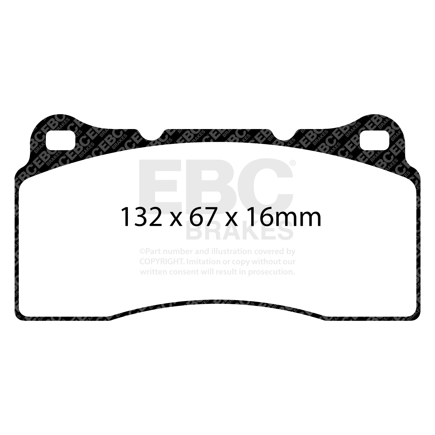 plăcuțe de frână ebc, ultimax oe , punte faţă, dp1110 plăcuțe de frână ebc, ultimax oe , punte faţă, dp1110